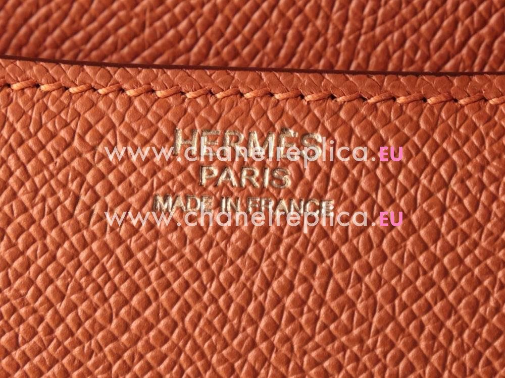 Hermes Constance Bag Micro Mini Orange(Gold) H1012ROG