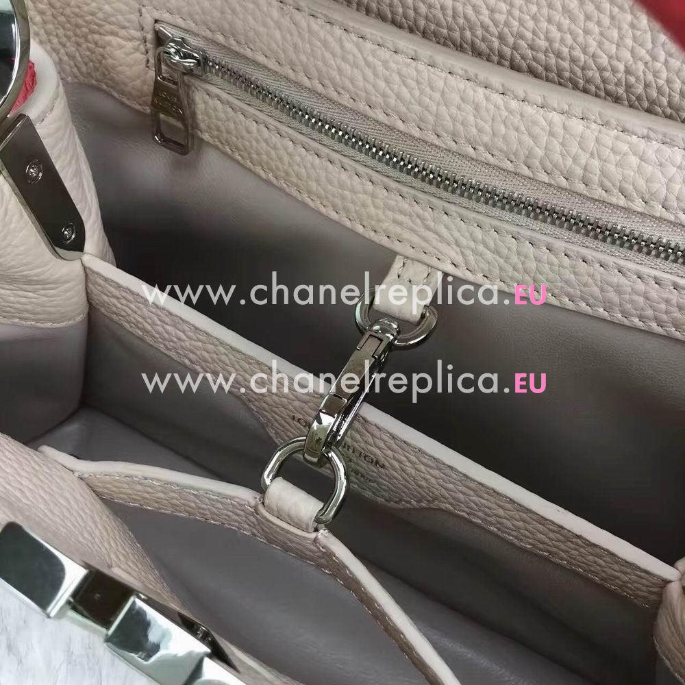 Louis Vuitton Capucines BB Taurillon Leather Bag In Rubis M94754