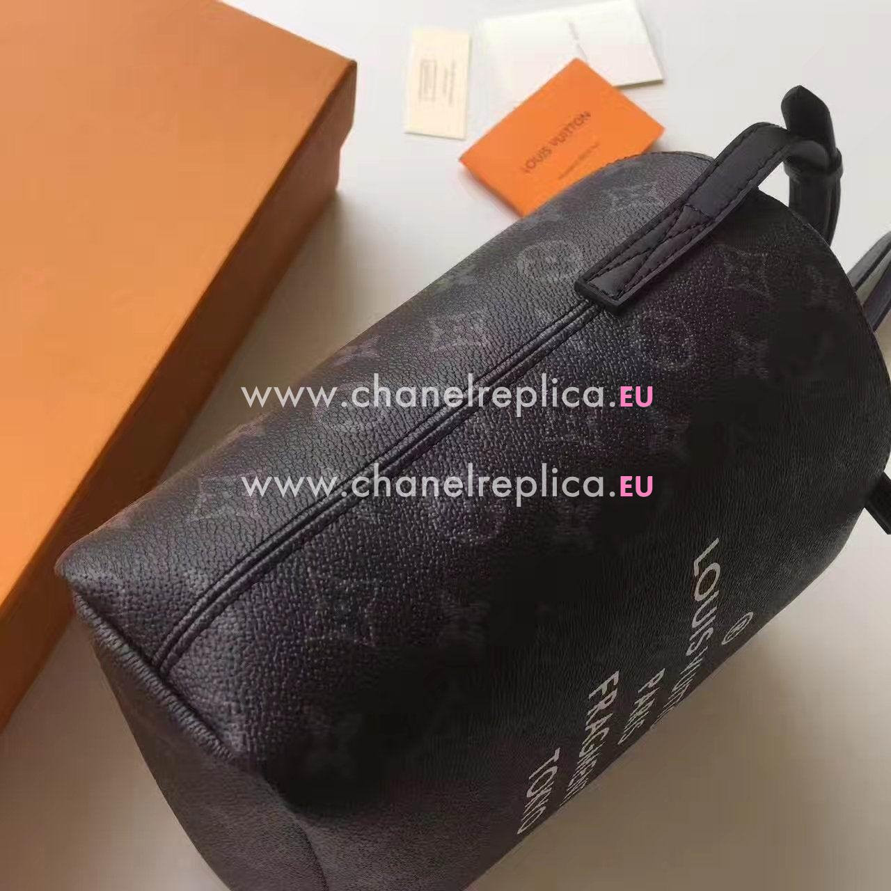 Louis Vuitton Monogram Eclipse Coated Canvas Bag M43418