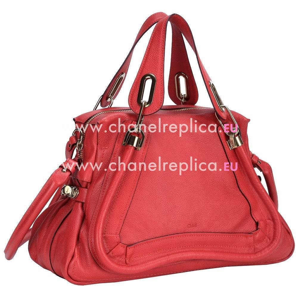 Chloe It Bag Party Calfskin Bag In Red C5676065