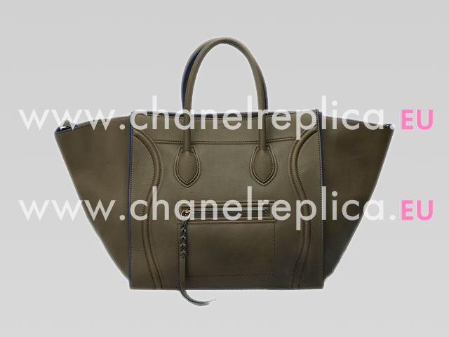 Celine Square Phantom Luggage Bag In Khaki CE44577