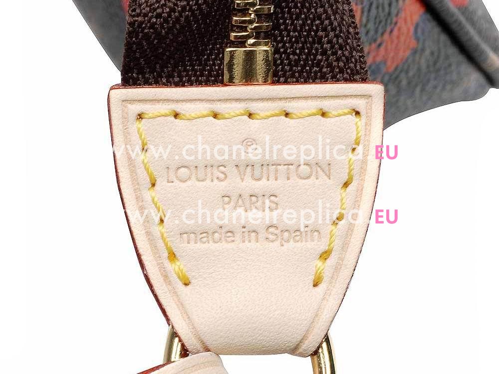 Louis Vuitton Monogram Pochette Accessories Ramages Bag M41604