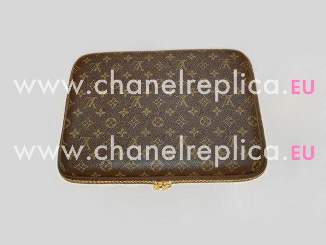 Louis Vuitton Monogram Canvas Computer Sleeve 13 M56396