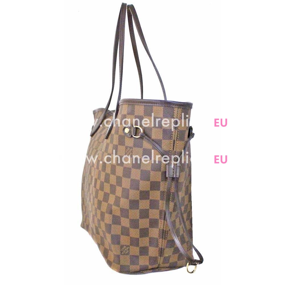 Louis Vuitton Damier Ebene Canvas Neverfull MM N51105