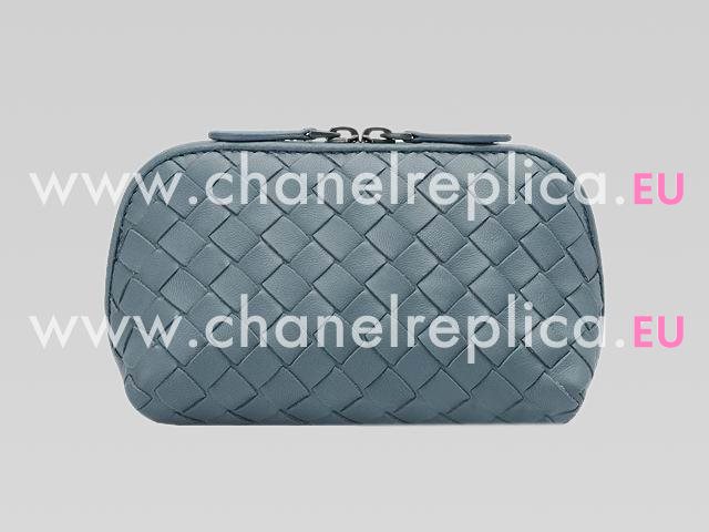 Bottega Veneta Intreciatto Nappa Weave Sky-Blue BGV41474