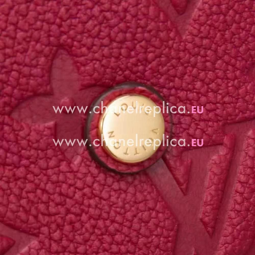 Louis Vuitton Montaigne Monogram Empreinte Leather Bag M41195
