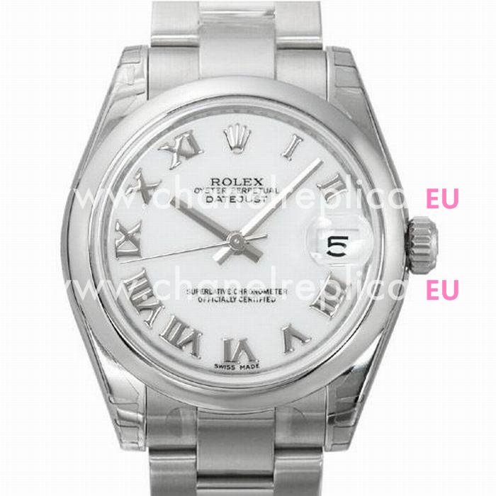 Rolex Datejust Automatic 31mm Stainless Steel Watch White R178240