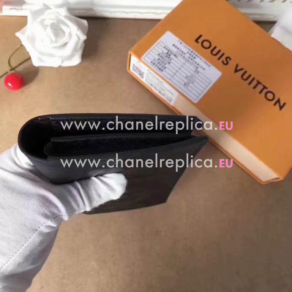 Louis Vuitton Supreme Epi Leather Wallet Black M7072808