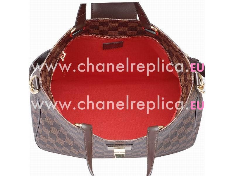 Louis Vuitton Damier Ebene Canvas Top Handle Handbag N41177