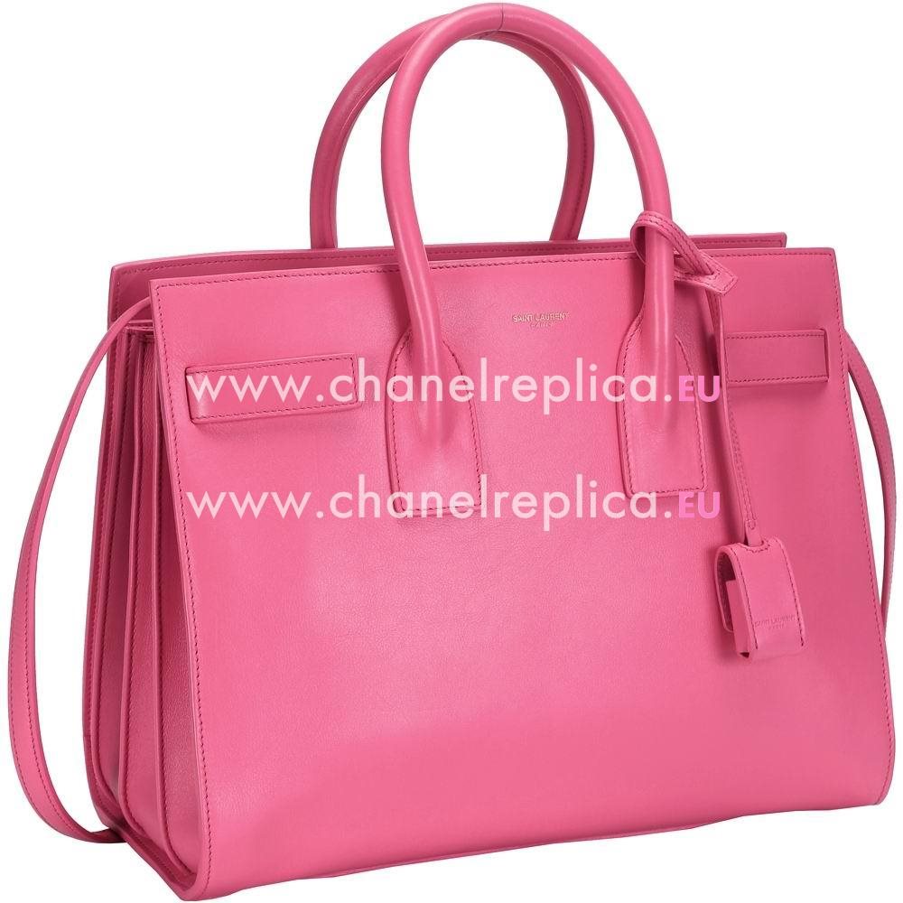 YSL Saint Laurent Sac DE Jour Calfskin Bag In Pink YSL5394596