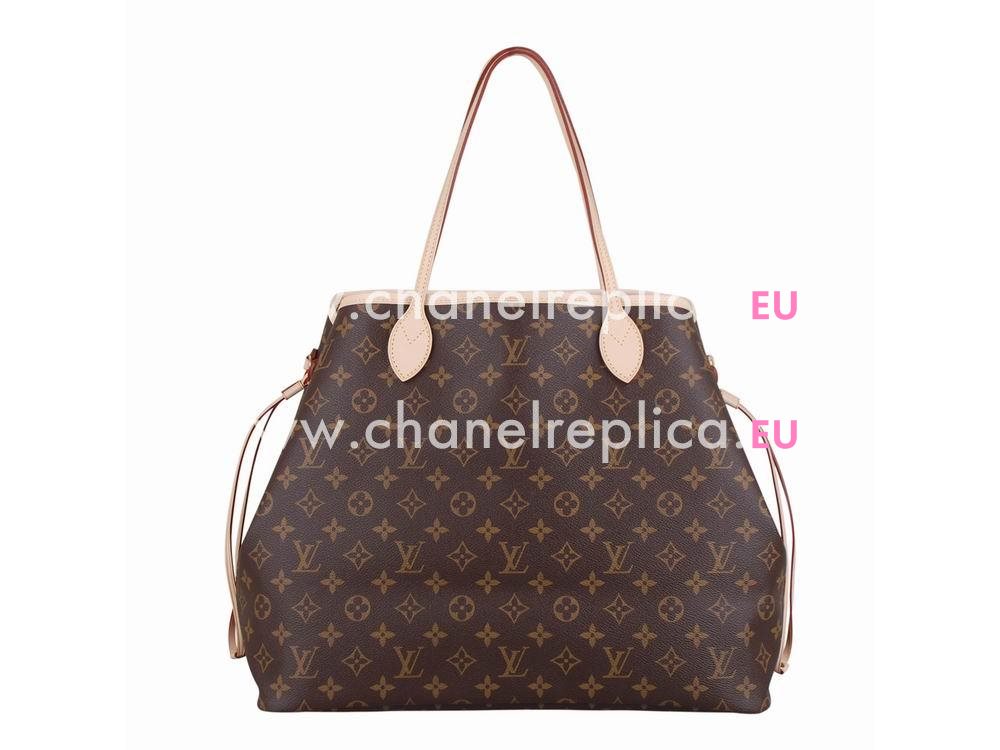 Louis Vuitton Monogram Canvas Neverfull GM Beige M40990