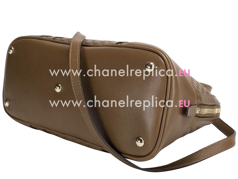 Gucci Emily Nice Calfskin shoulder Bag In Brown G514350
