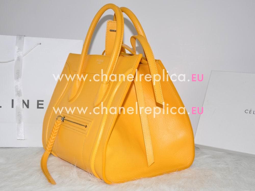 Celine Square Phantom Luggage Epsom Calfskin Nano Ginger CE14715
