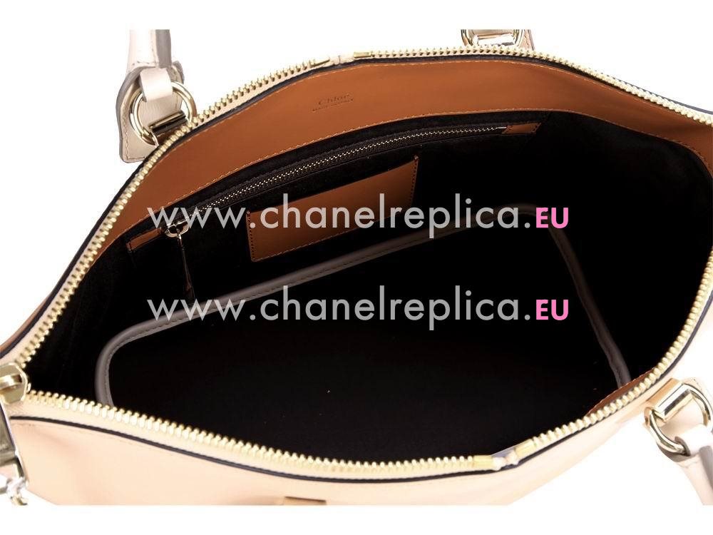 Chloe Baylee Calfskin Hand Bag In Brown/Skin Color C57204