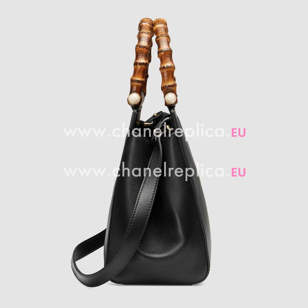 Gucci Nymphaea leather top handle bag 453767 DVU0G 1000