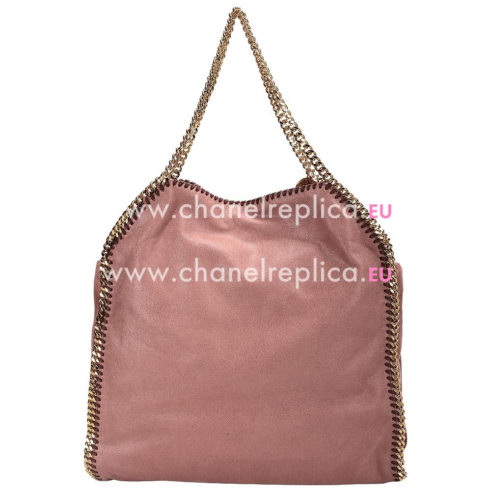 Stella McCartney Falabella Large Tote Gold Chain Bag Pink S852711