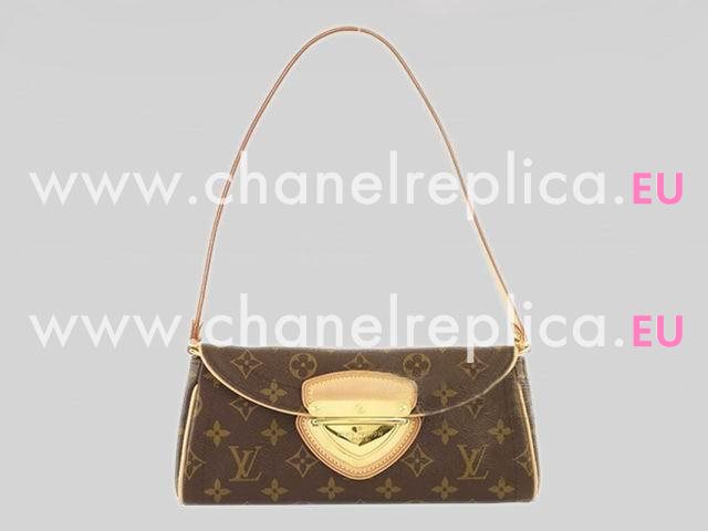 LOUIS VUITTON MONOGRAM CANVAS BEVERLY CLUTCH M40122