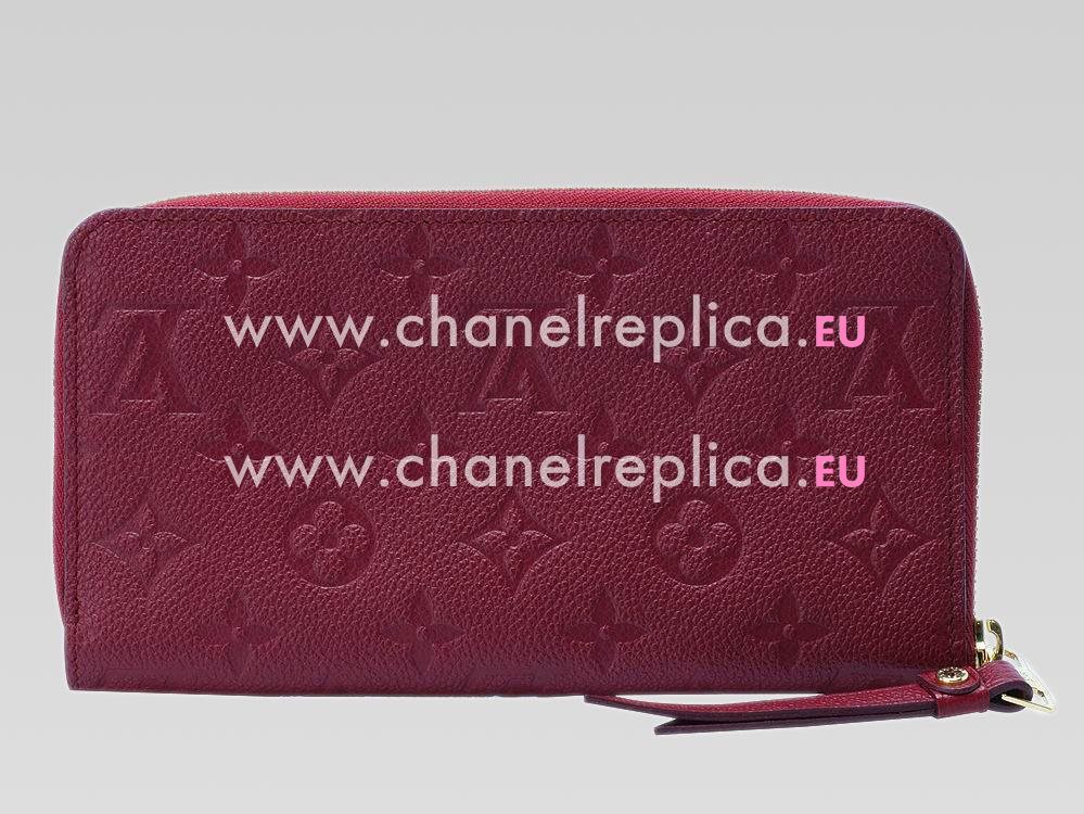 Louis Vuitton Monogram empreinte Secret Long Wallet M60488