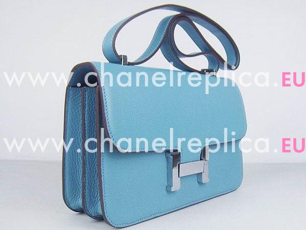 Hermes Constance Bag Micro Mini Light Blue(Silver) H1020LBS