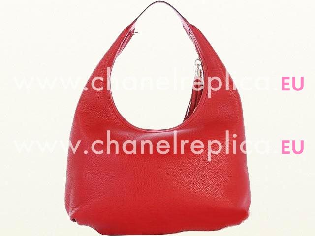 Gucci Soho Embossed Calfskin Tote Bag Red G349944