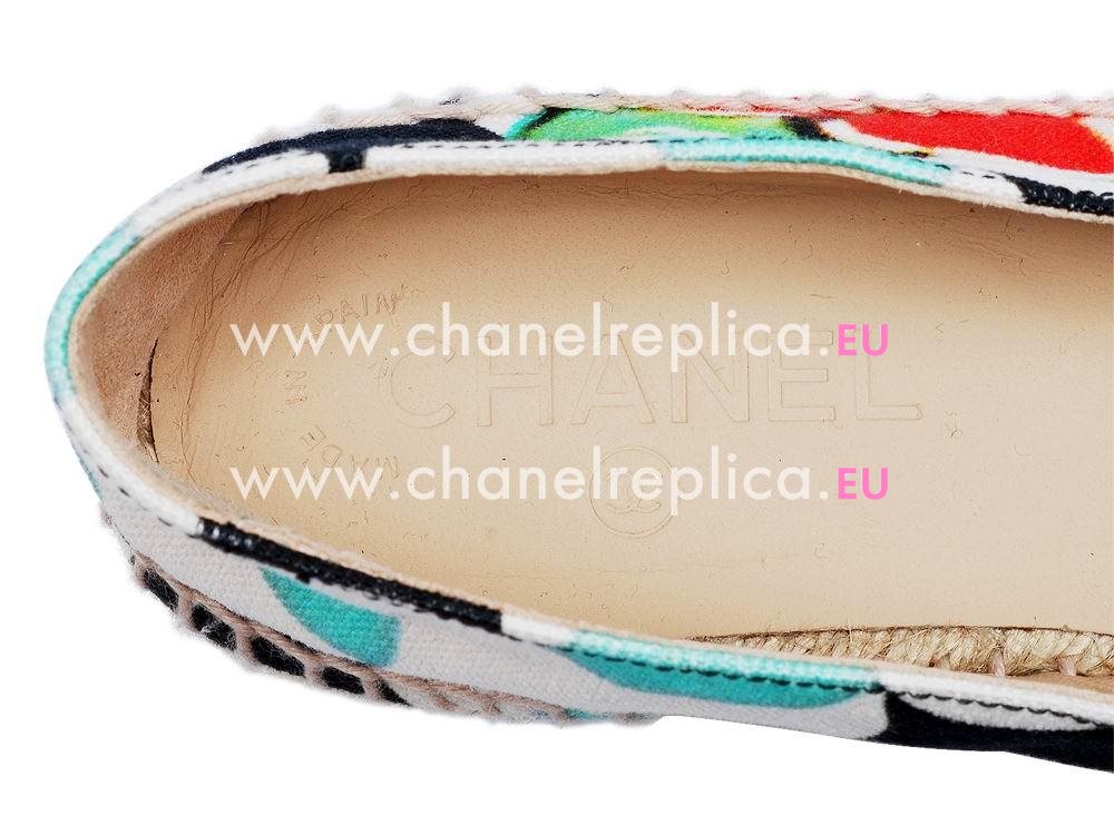 Chanel CC Kaleidoscope Espadrilles Penelope Shoes G29762-MULTI