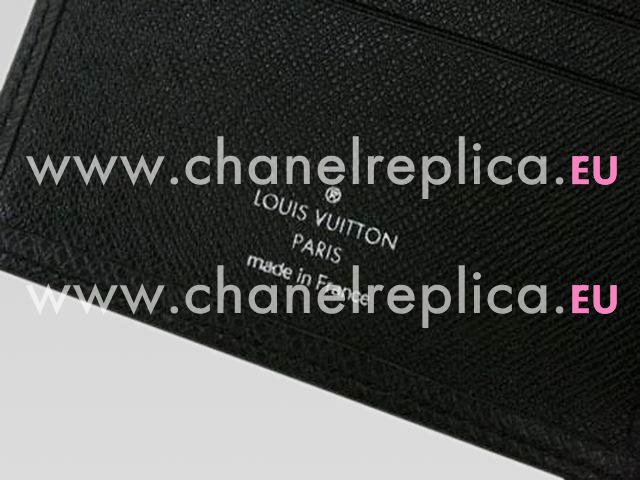 LOUIS VUITTON TAIGA LEATHER MULTIPLE ARDOISE WALLET M30952