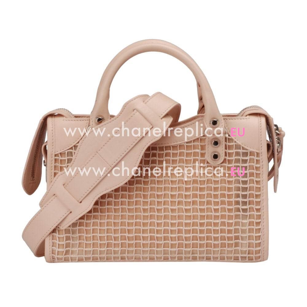 Balenciage City Lambskin Silvery hardware Classic Mini Bag Pink B5404158