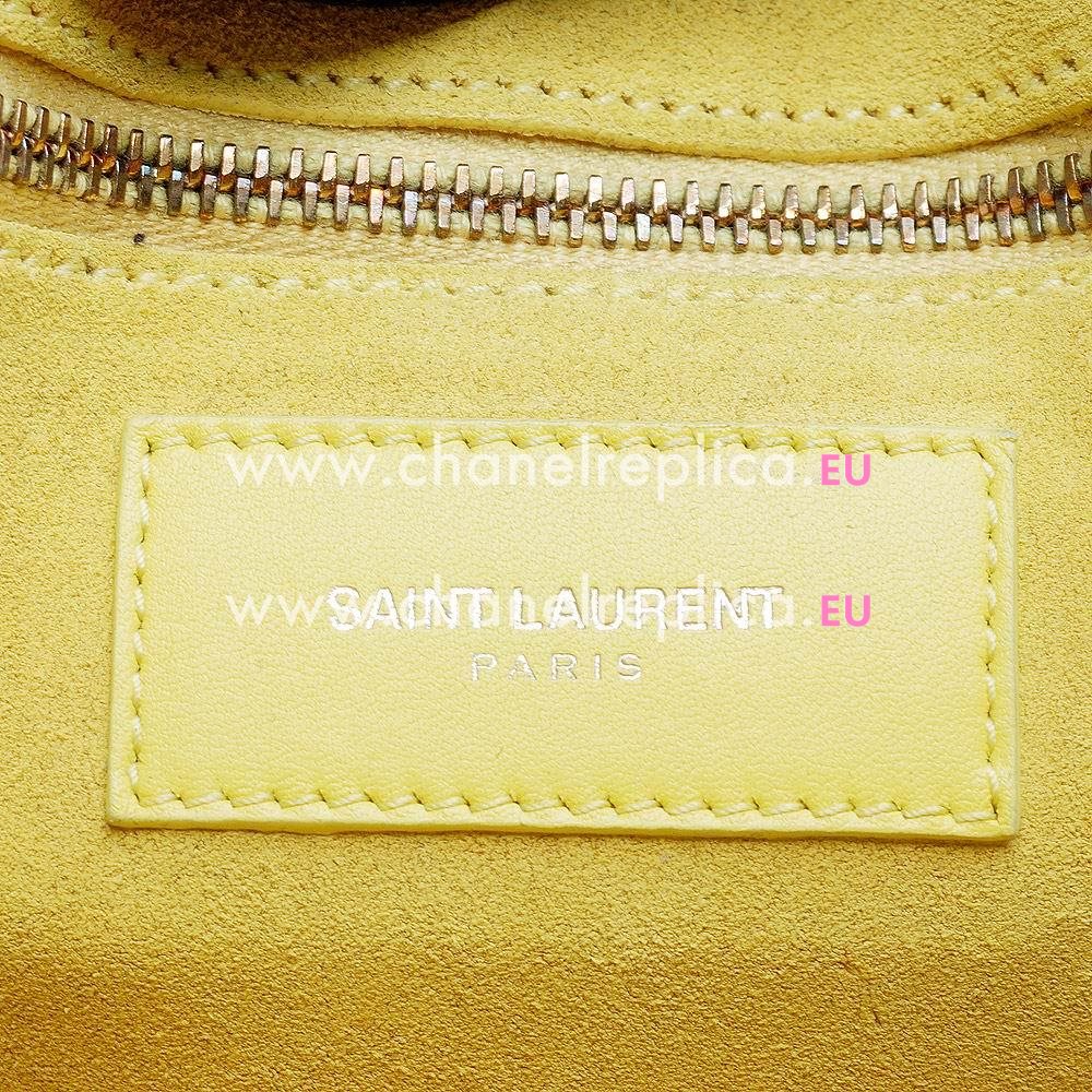 YSL CABAS PETIT Y Calfskin Bag In Yellow YSL5794232