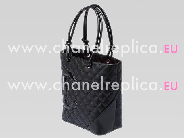 Chanel Kanbonrain Midiamutoto Bag Black/Black A25167-5