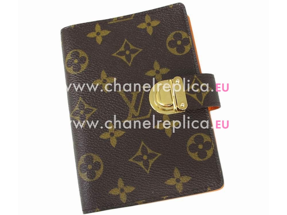 Louis Vuitton Monogram Koala Agenda Orange PM R21015