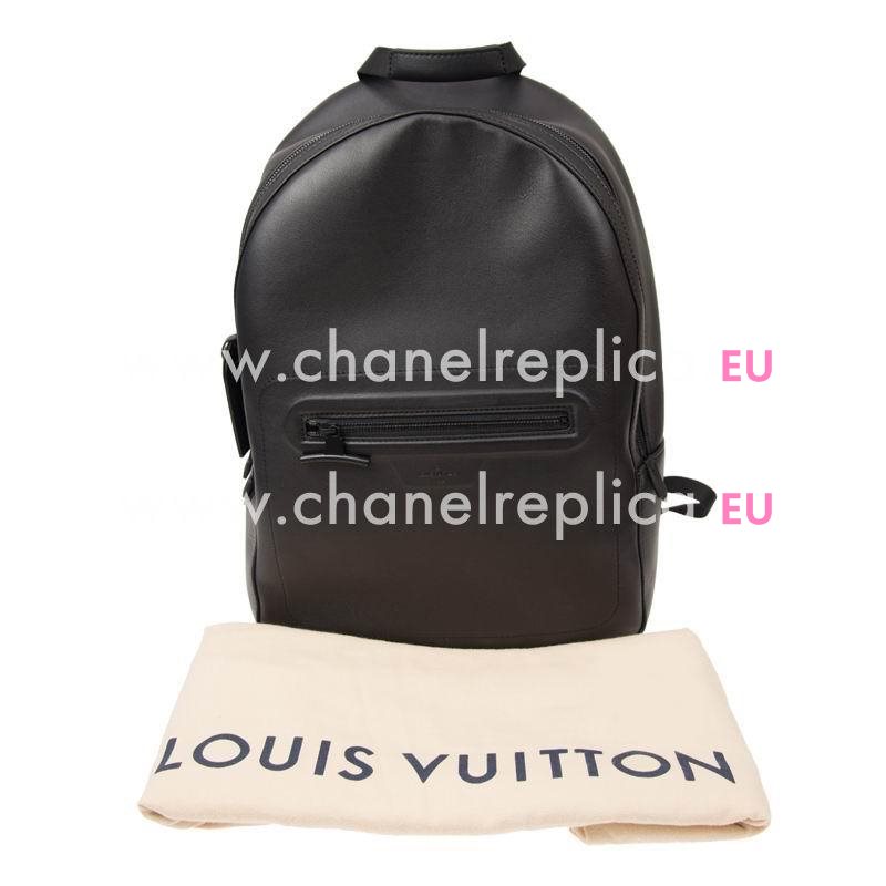 Louis Vuitton Dark Infinity Black Calf Leather Backpack PM M52170