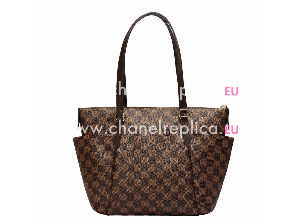 Louis Vuitton Damier Ebene Canvas Totally PM N41282