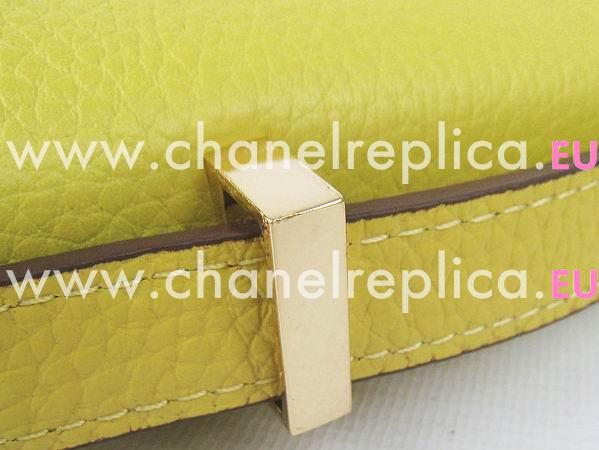 Hermes Constance Bag Micro Mini Lemon Yellow(Gold) H1017LYG