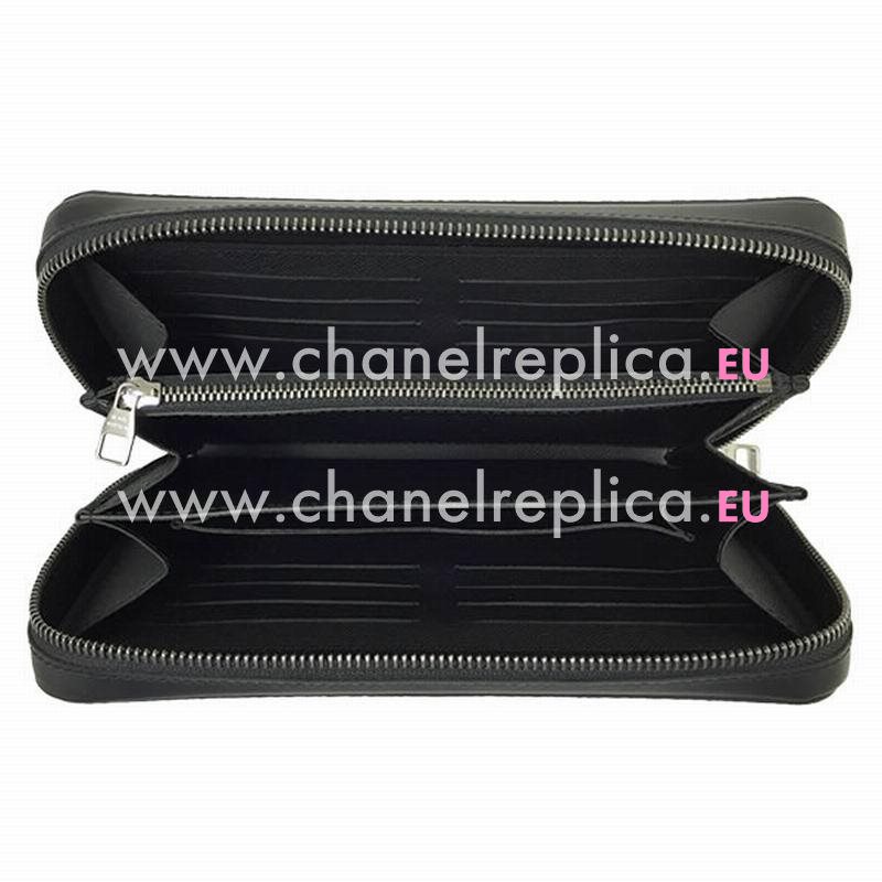 Louis Vuitton Monogram Eclipse Zippy XL Wallet M61698