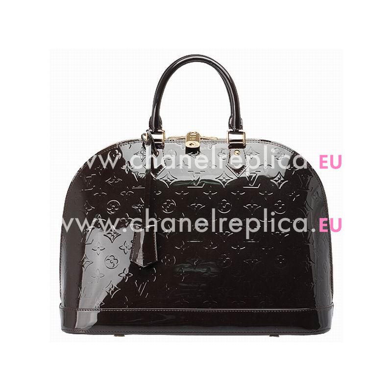 Louis Vuitton Monogram Vernis Amarante Alma GM M91449