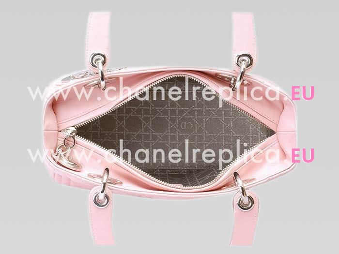 Lady Dior Cannage Lambskin Pink(Gold Hardware) D3025