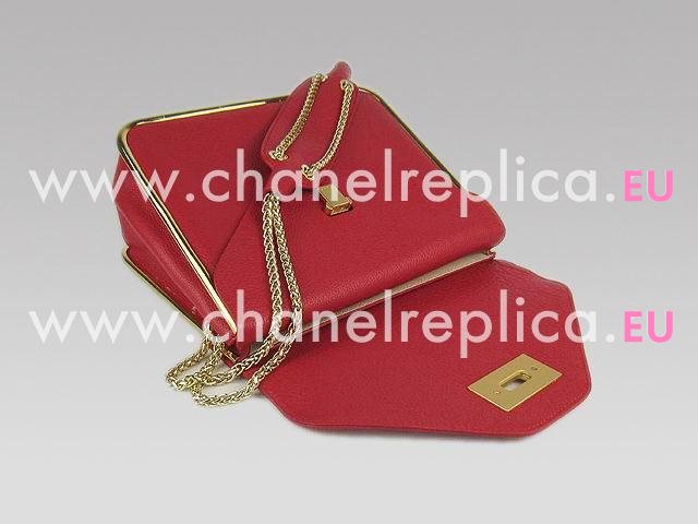 CHLOE SHOULDER BAG 50898 IN RED C50898