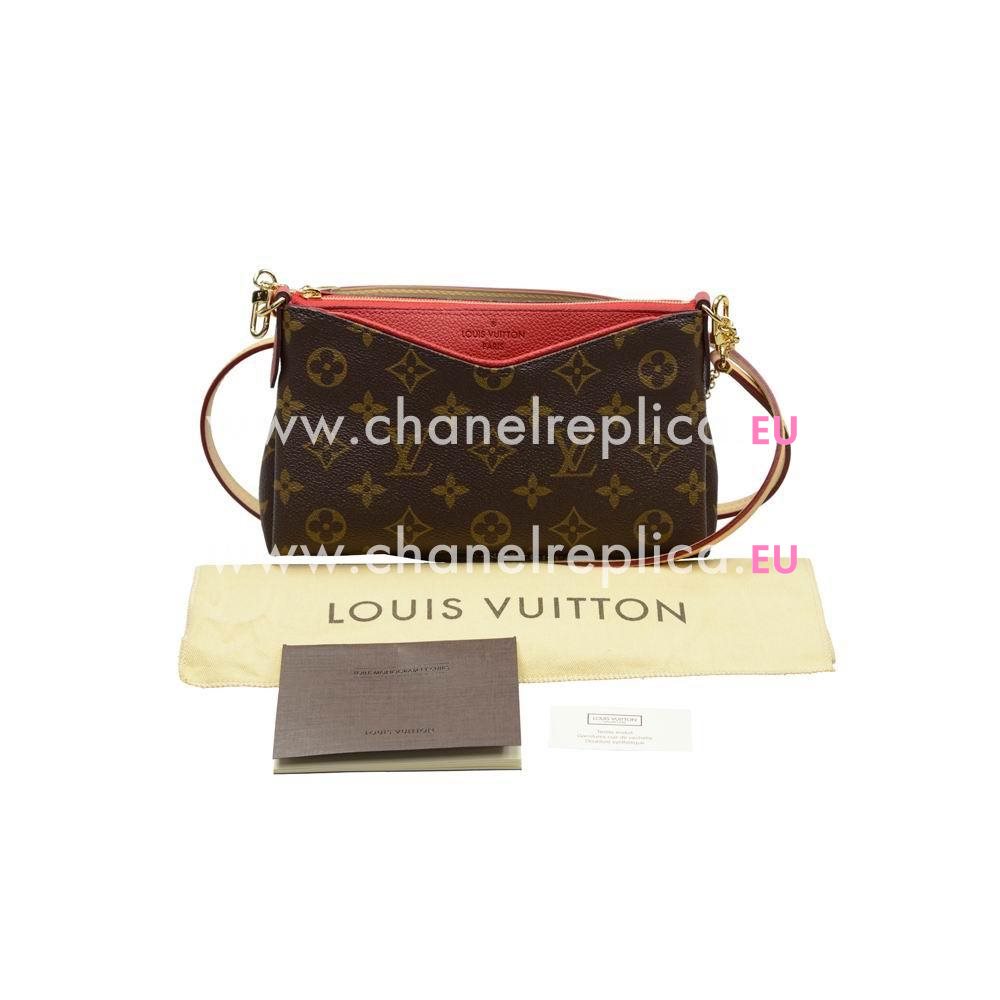 Louis Vuitton Monogram Canvas Pallas Clutch M41638