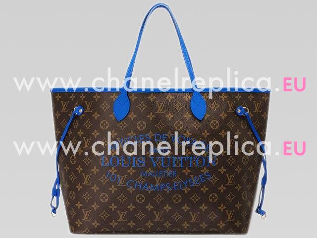 Louis Vuitton Monogram Canvas Ikat Neverfull GM M40875