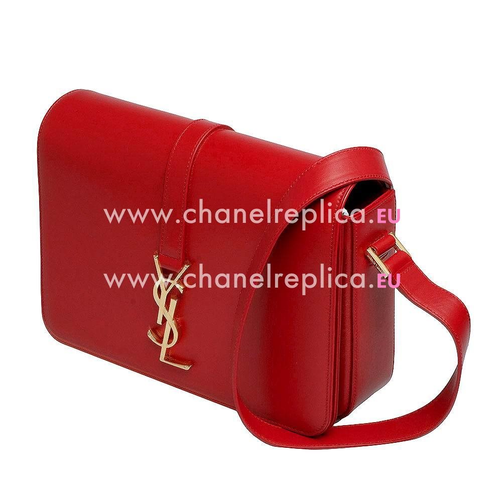 YSL UNIVERSITE Calfskin Bag In Red YSL5635466