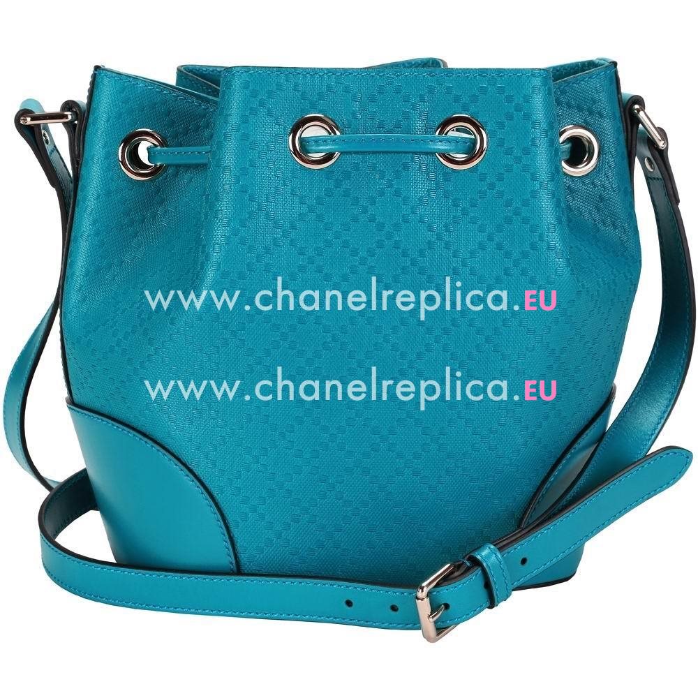 Gucci Bright Diamante Classic Calfskin Bag In Blue G5523218