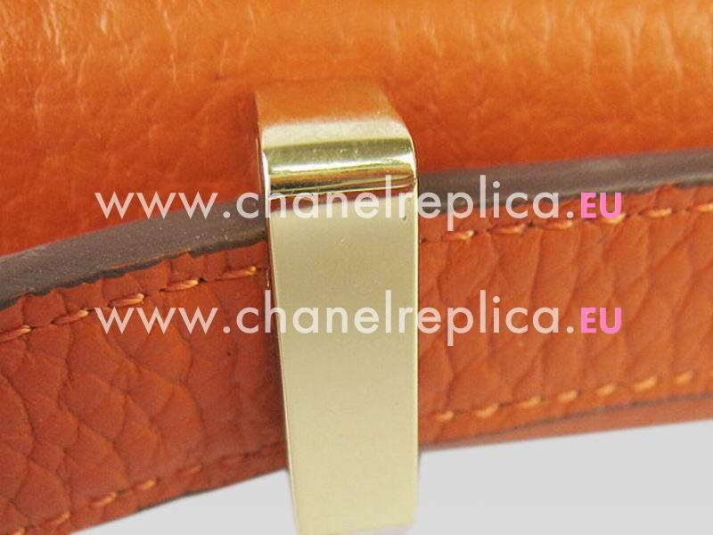 Hermes Constance Bag Micro Mini Orange(Gold) H1017ORG
