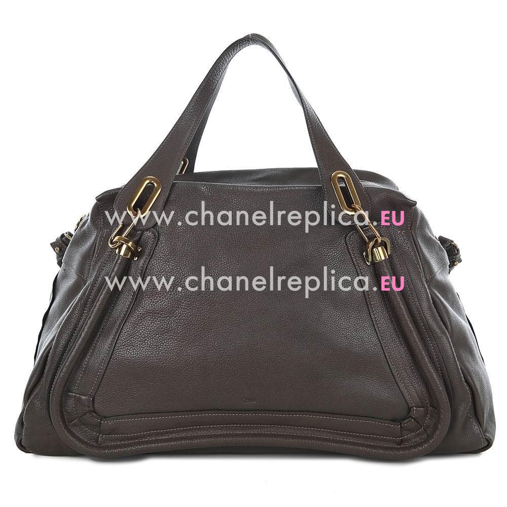 Chloe Party Caviar Calfskin Bag In Dark coffee C5645023