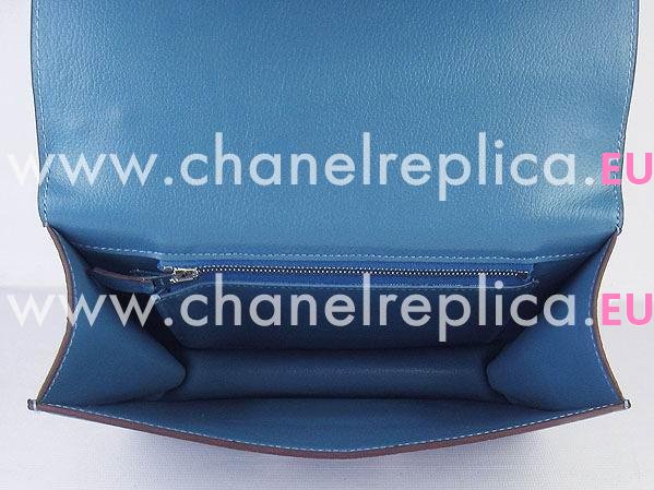 Hermes Constance Bag Micro Mini Med-Blue(Silver) H1017MBS