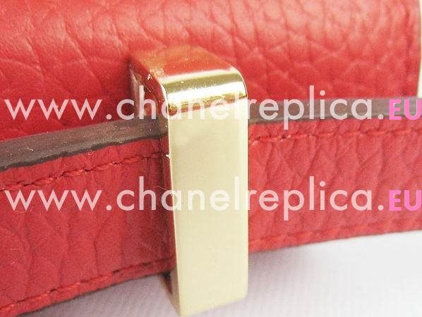 Hermes Constance Bag Micro Mini In Red(Gold) H1017RG