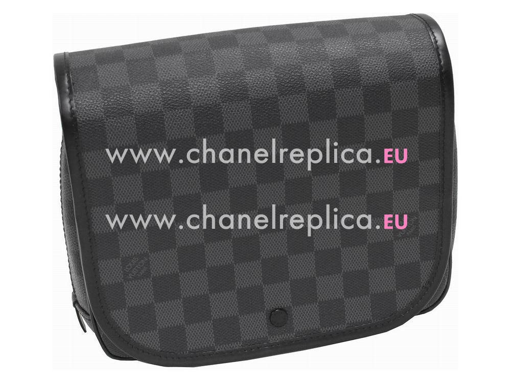 LOUIS VUITTON DAMIER GRAPHITE CANVAS HANGING TOILETRY KIT N41419