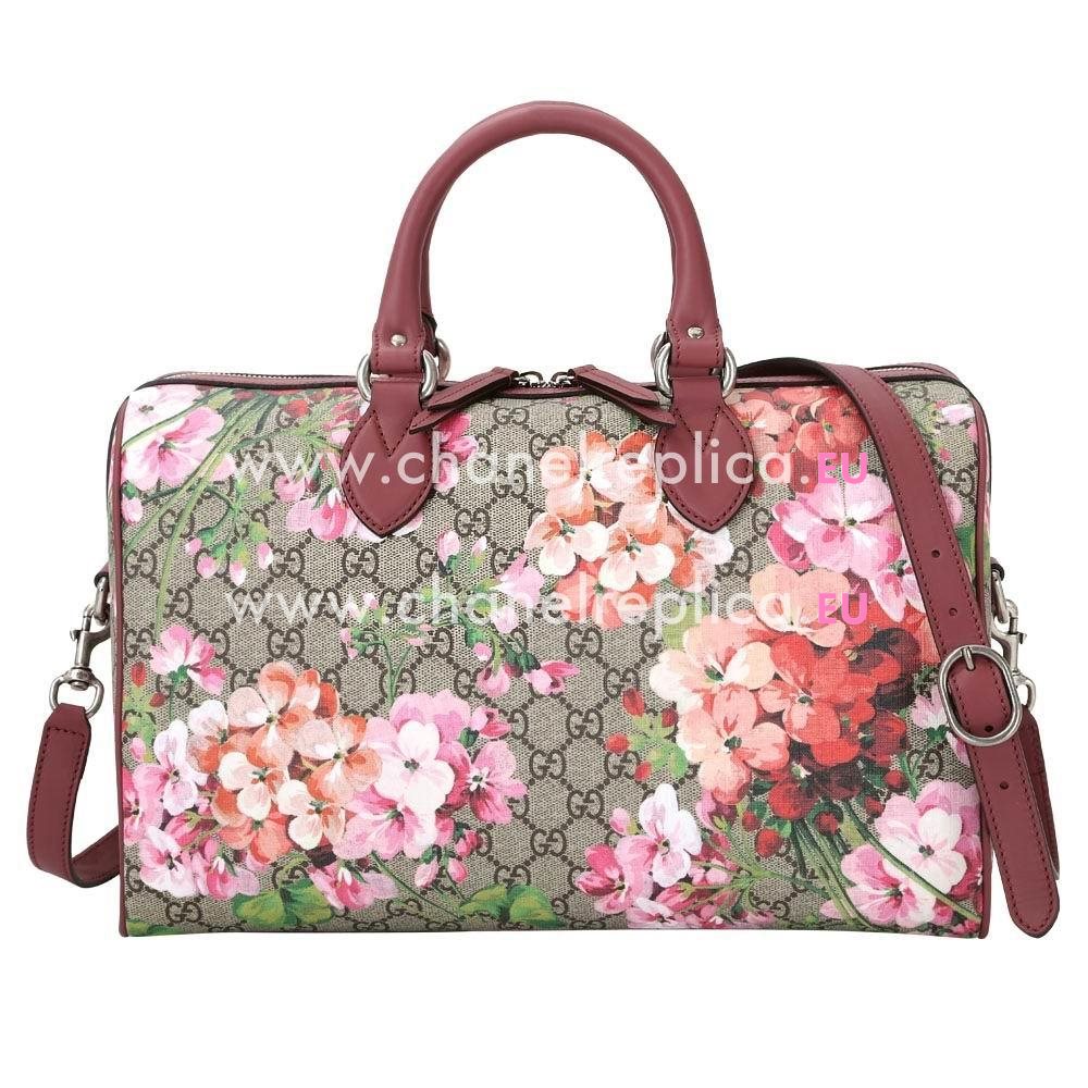 Gucci Blooms GG Supreme Flower Boston Deep Pink G7122506