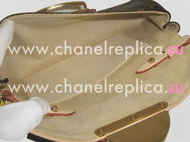 LOUIS VUITTON MONOGRAM CANVAS BEVERLY CLUTCH M40122