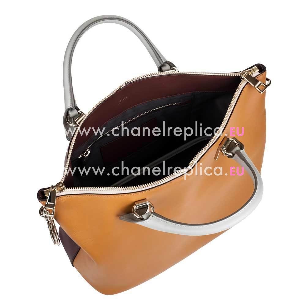 Chloe Baylee Calfskin Hand Bag In Brown /Coffee C4718476