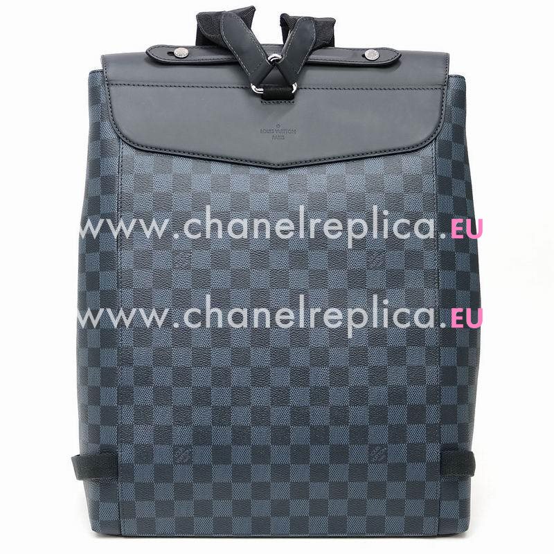 Louis Vuitton Damier Cobalt Canvas Newport Backpack N41586